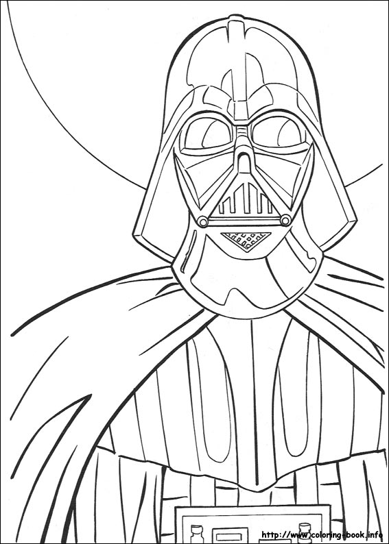 Star Wars coloring picture